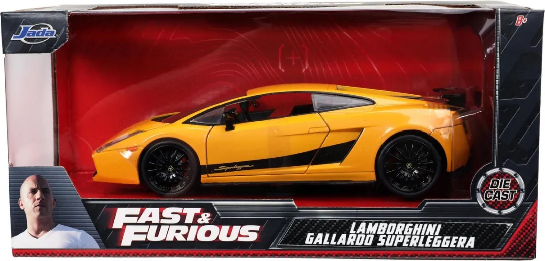 Jada Toys Lamborghini Gallardo 1:24 - Geel