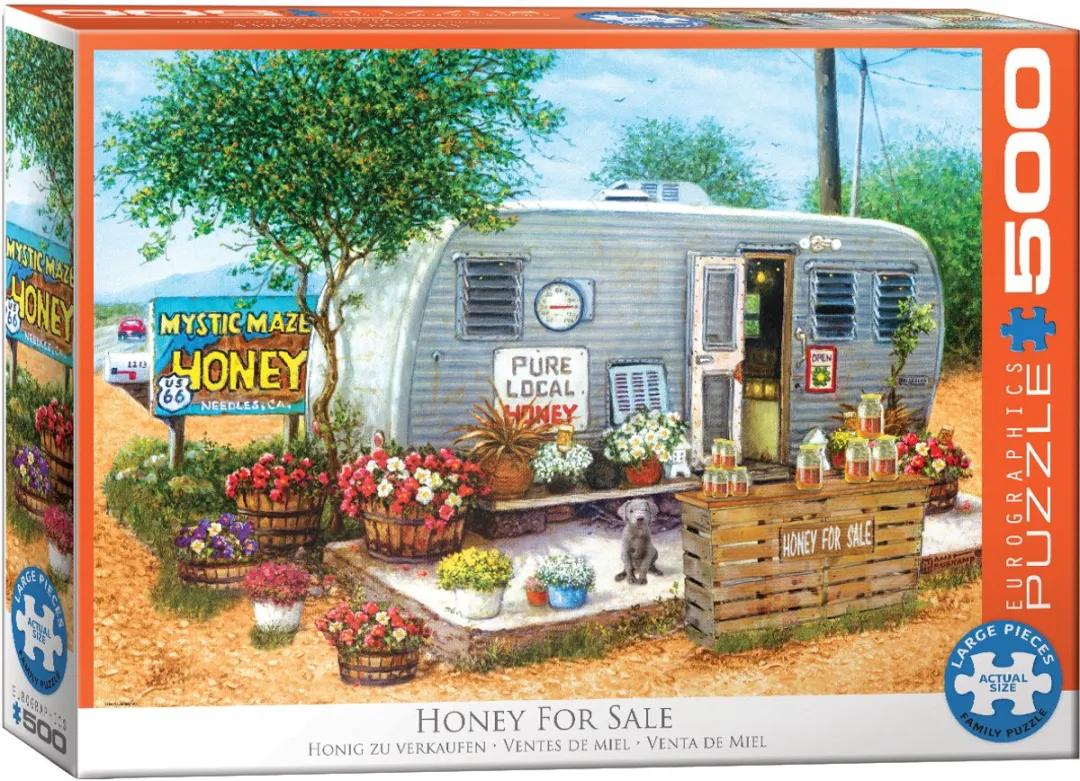 Eurographics Honing te Koop Familie Legpuzzel 500 XL
