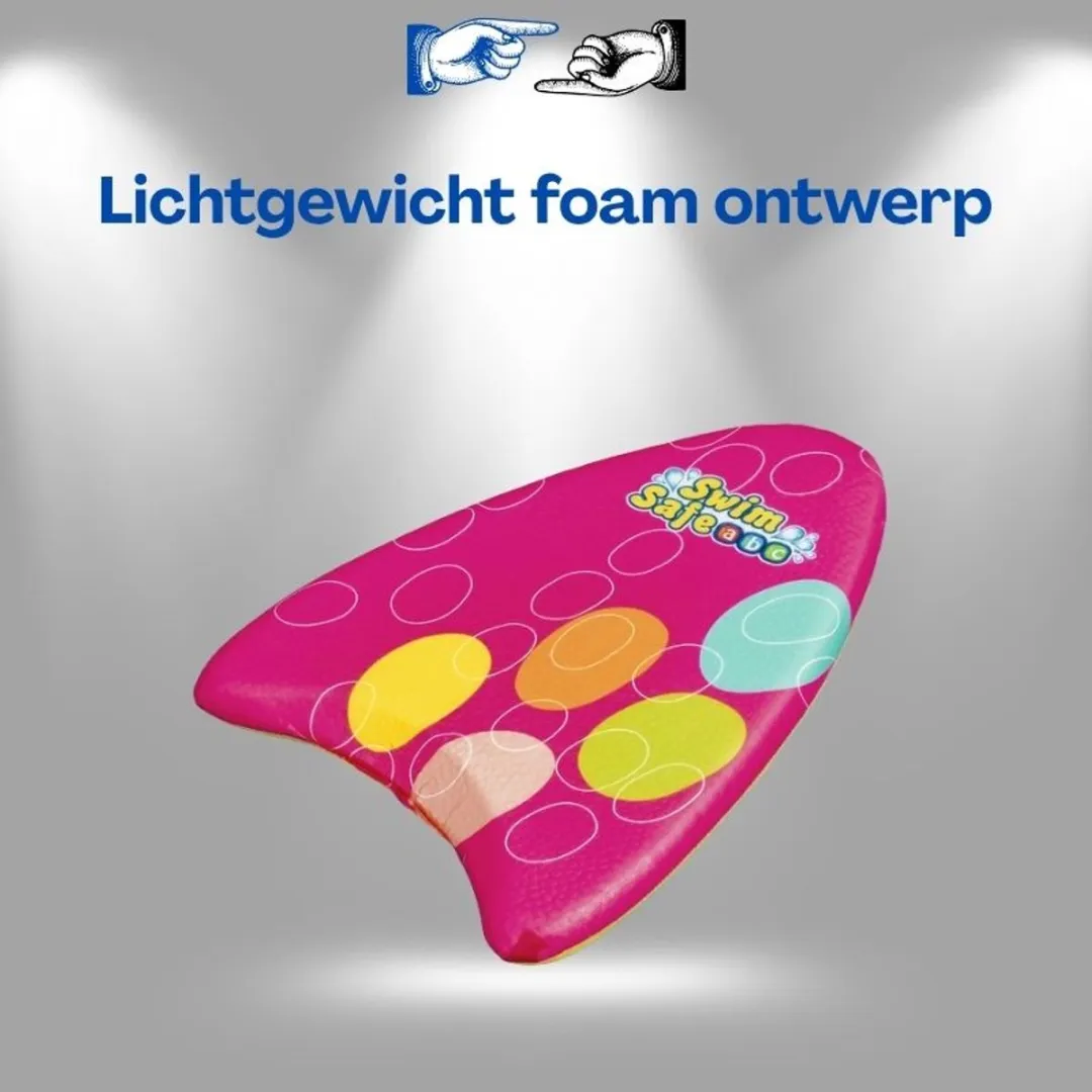 Lean Toys Bestway Zwemplank 32155 Roze - Kickboard 42x32cm