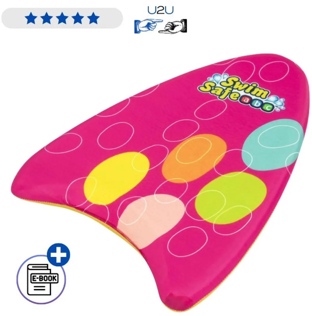 Lean Toys Bestway Zwemplank 32155 Roze