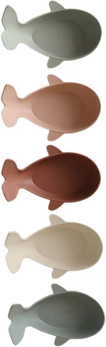 Mushie Stapelbare Badspeeltjes Original - 5 Stuks Roze