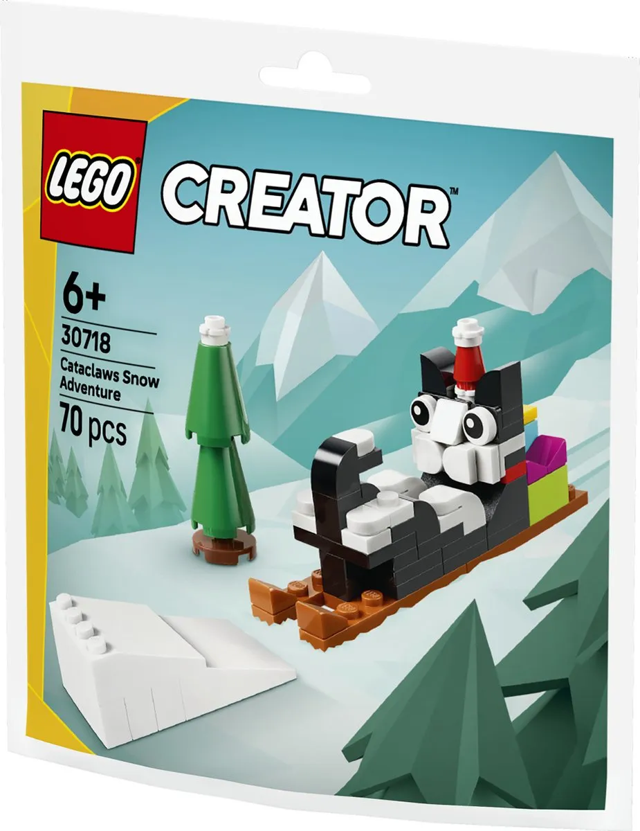 LEGO Creator 30718 Cataclaws' Sneeuwavontuur - 70 Stukken - afbeelding 6 van 6