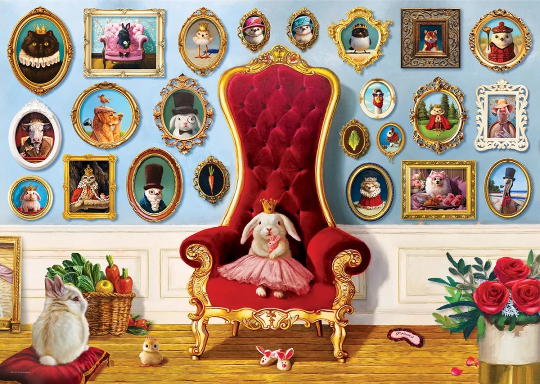Eurographics Princess Bunny Puzzel 500 Stuks