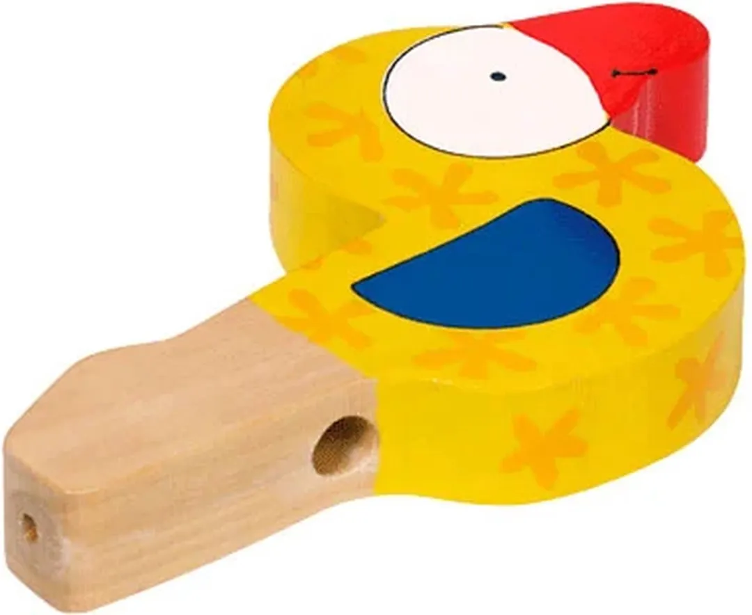 Goki Houten Vogelfluit Meerkleurig