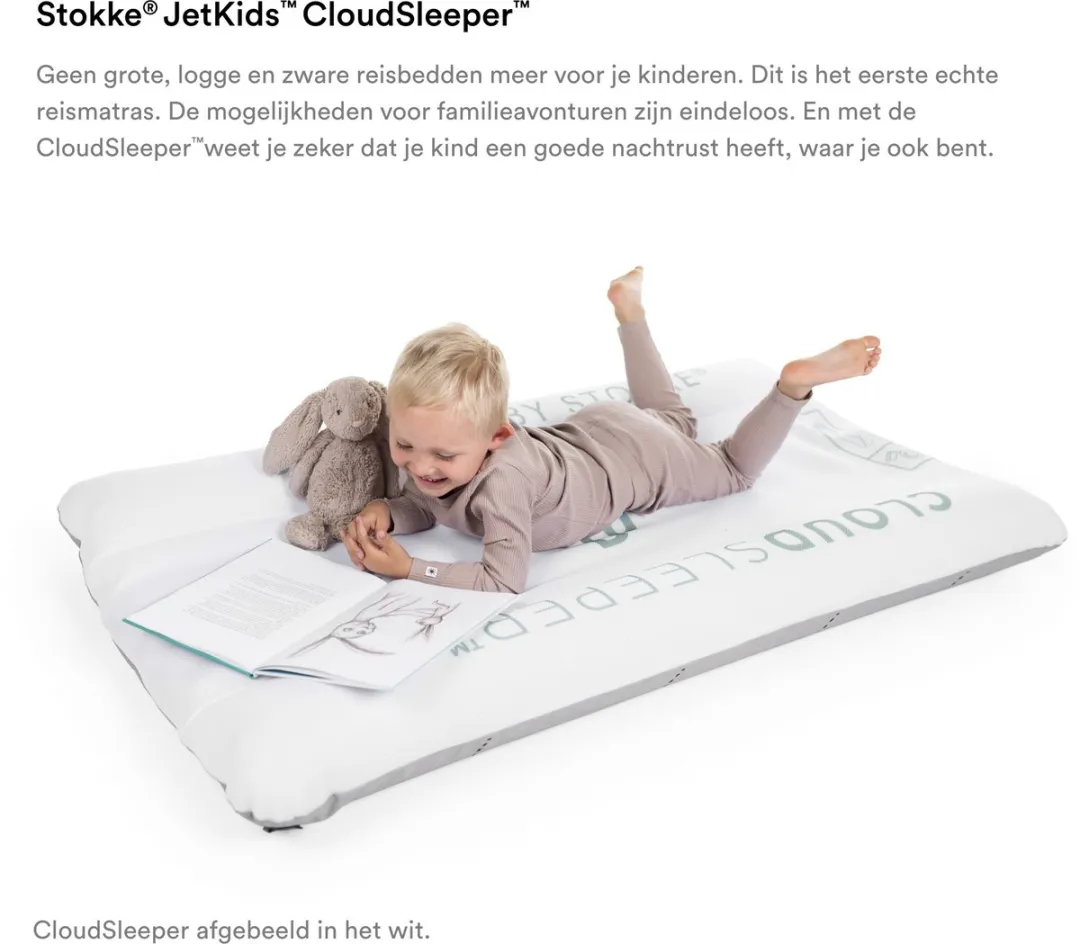 Stokke JetKids CloudSleeper Reisbed - Multicolor