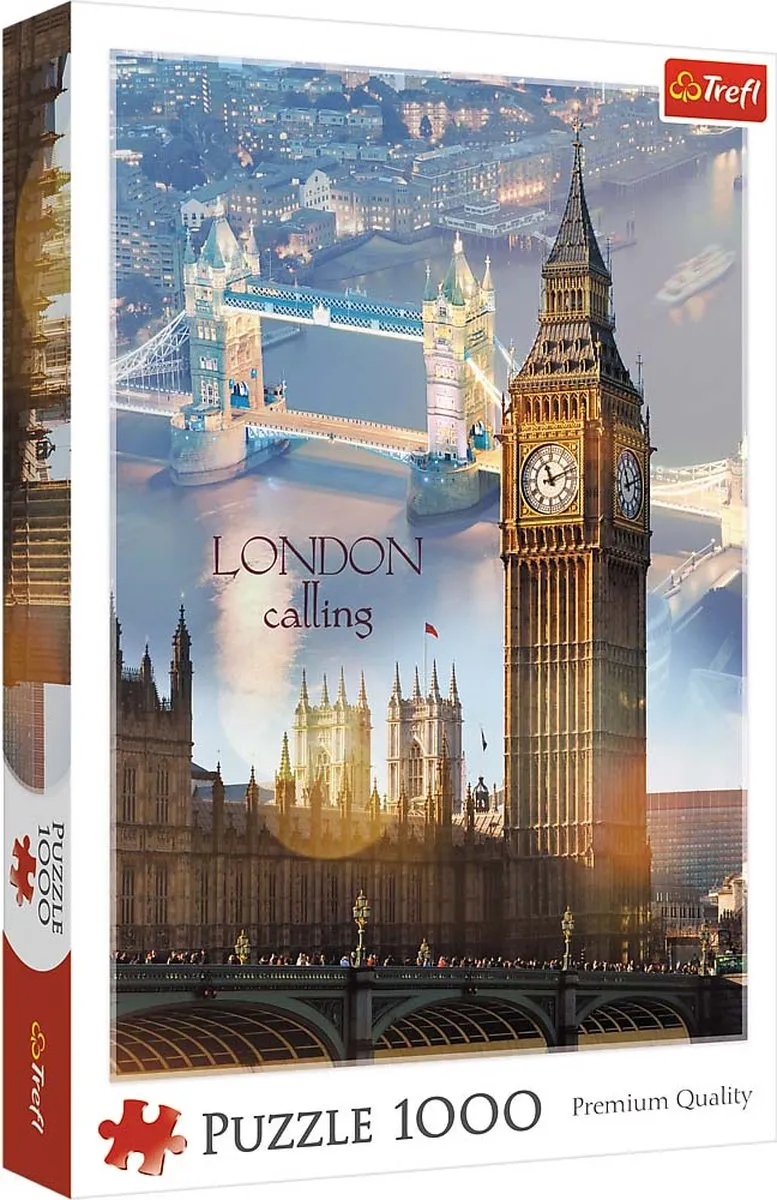 Trefl Londen Puzzel 1000 Stuks - Big Ben