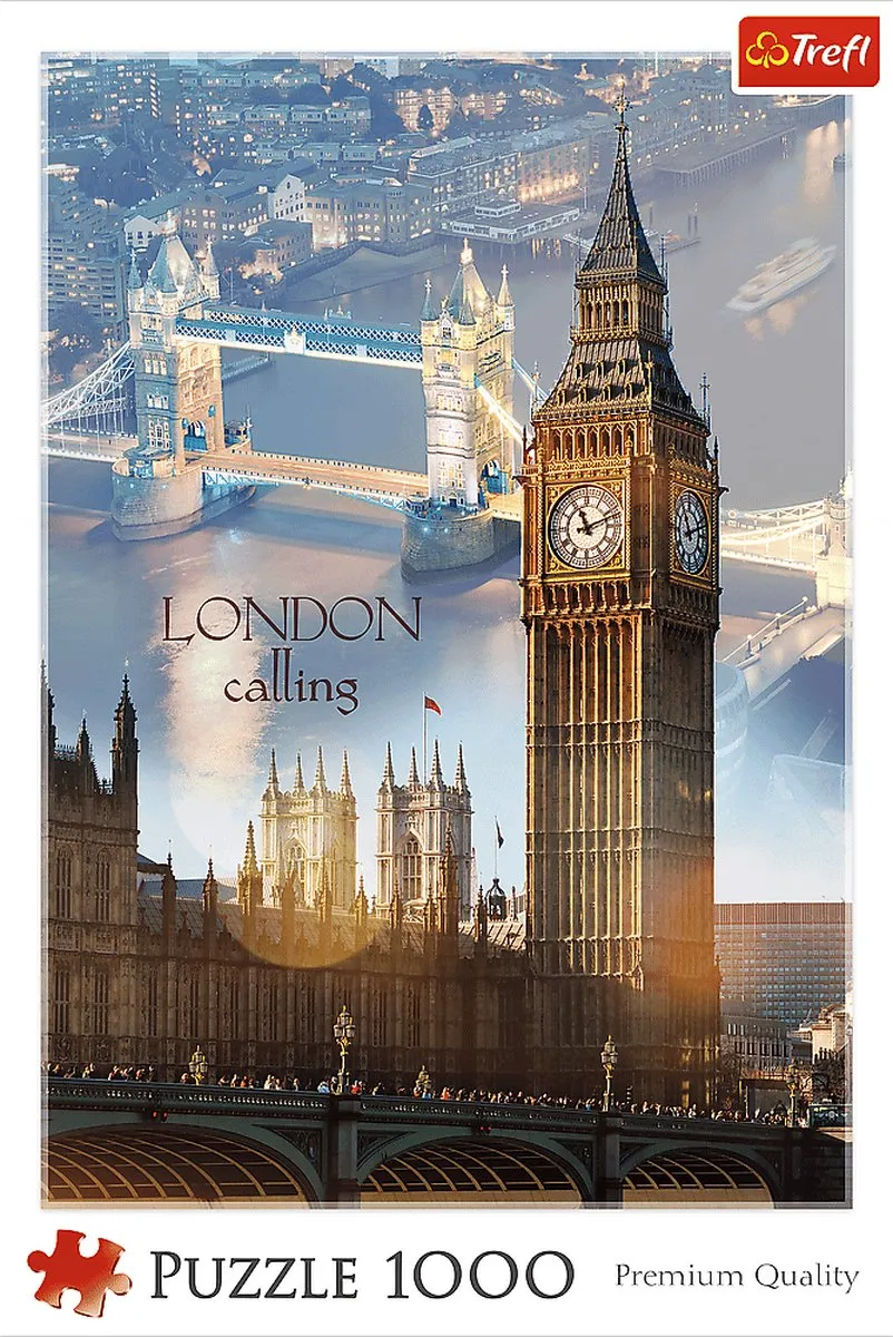 Trefl Londen Puzzel 1000 Stuks - Big Ben