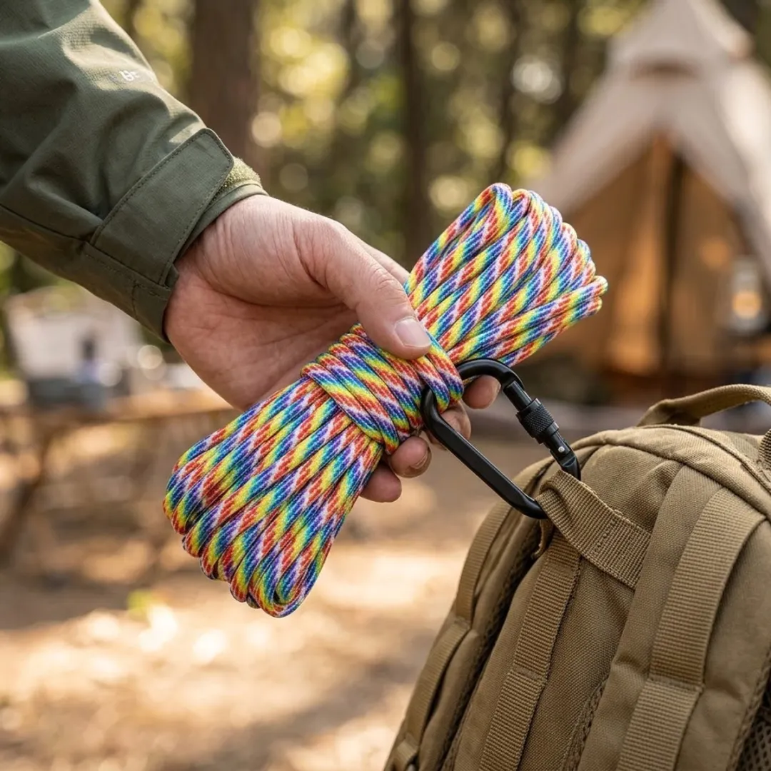 NUVEX Multicolor Nylon Koord 16m - Armband & Knutsel