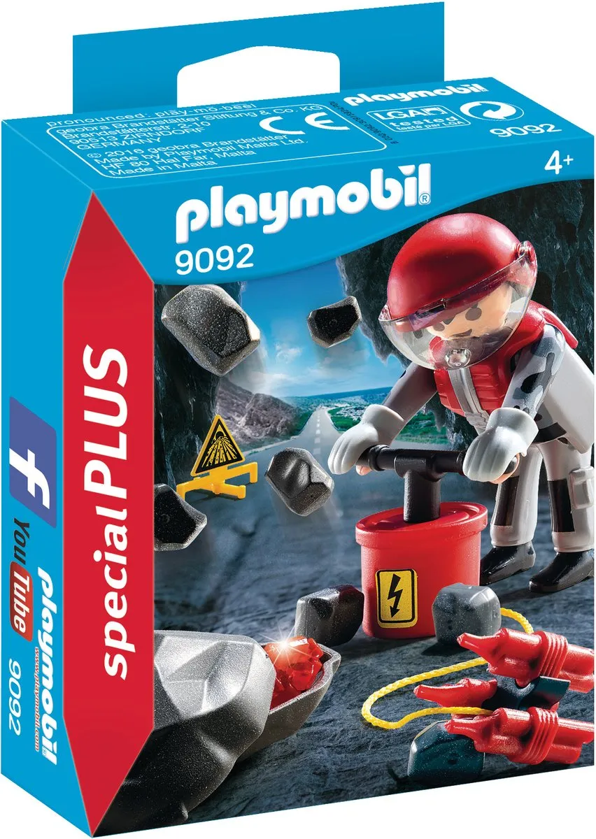 Playmobil Explosievenexpert 9092