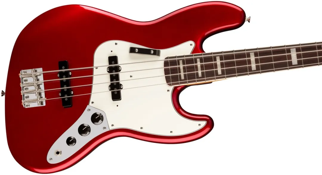 Fender Vintera III Early '70s Jazz Bass RW - Candy Apple Red - afbeelding 6 van 6