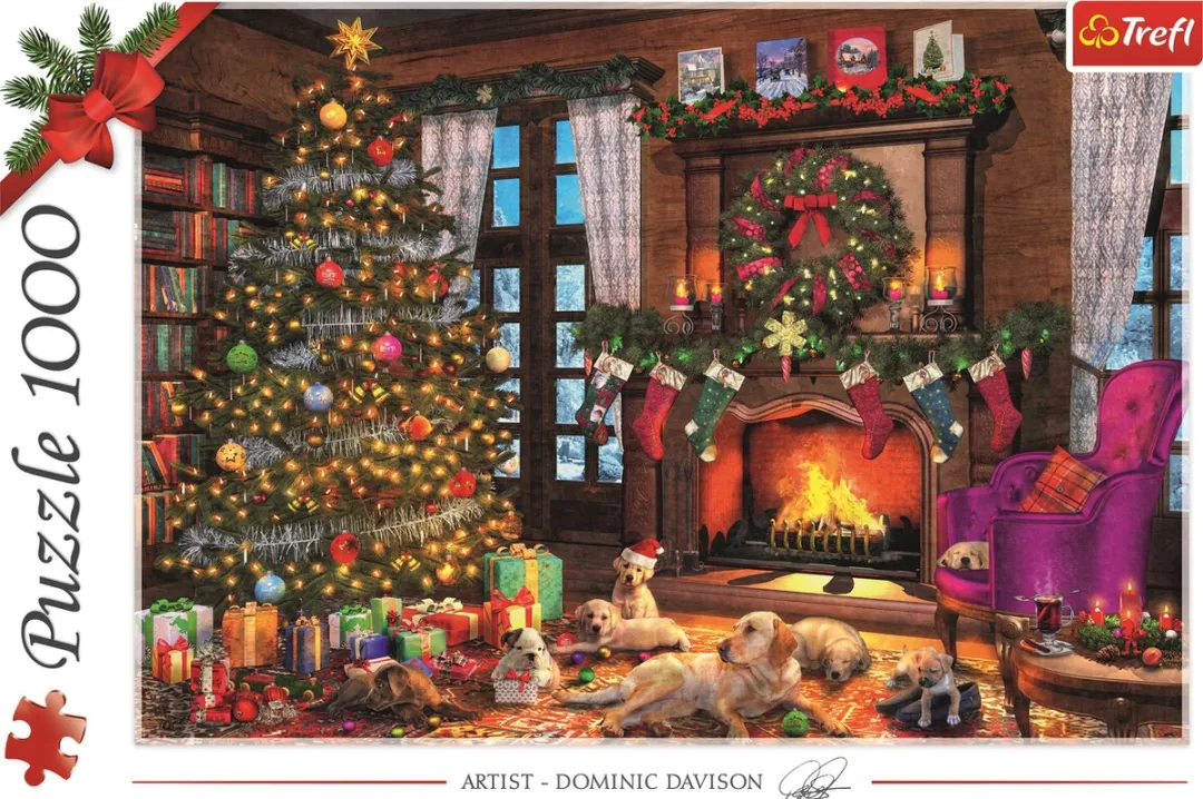 Trefl Puzzle 1000 Stuks Christmas is coming - Meerkleurig