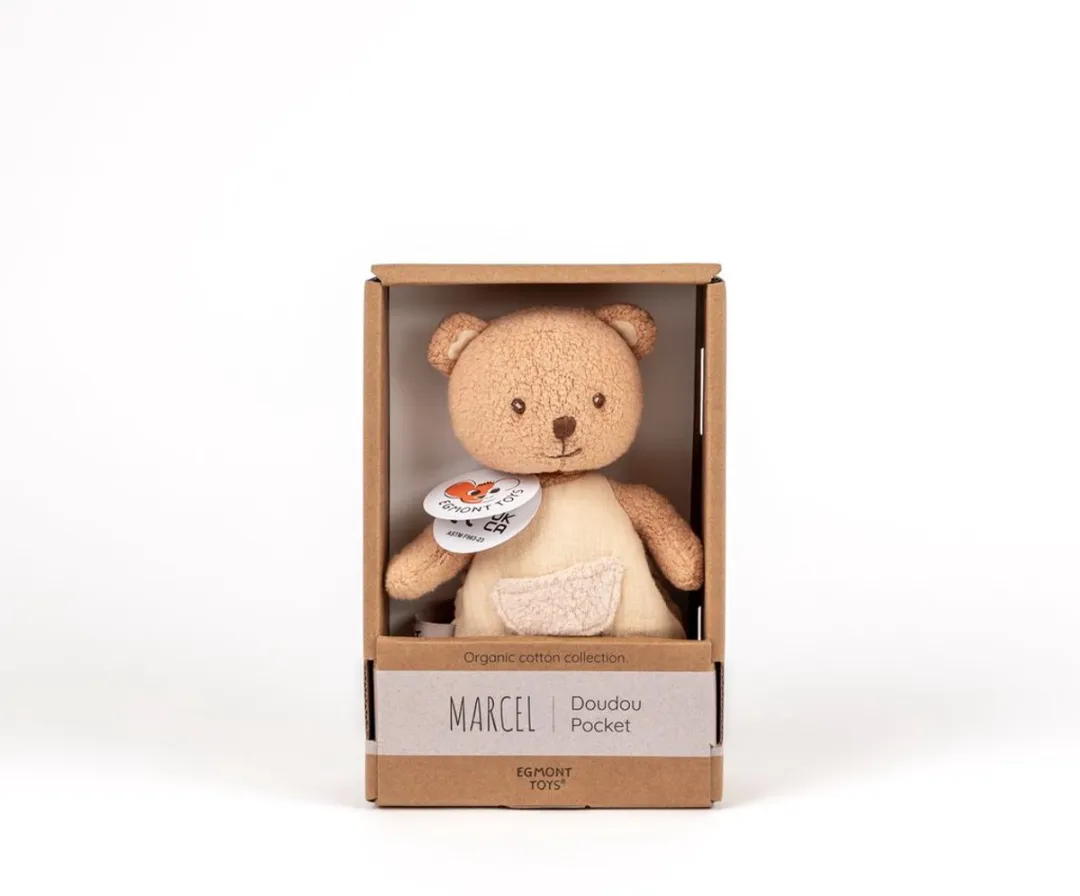 Egmont Toys Marcel Knuffel Beer - 20cm - Meerkleurig