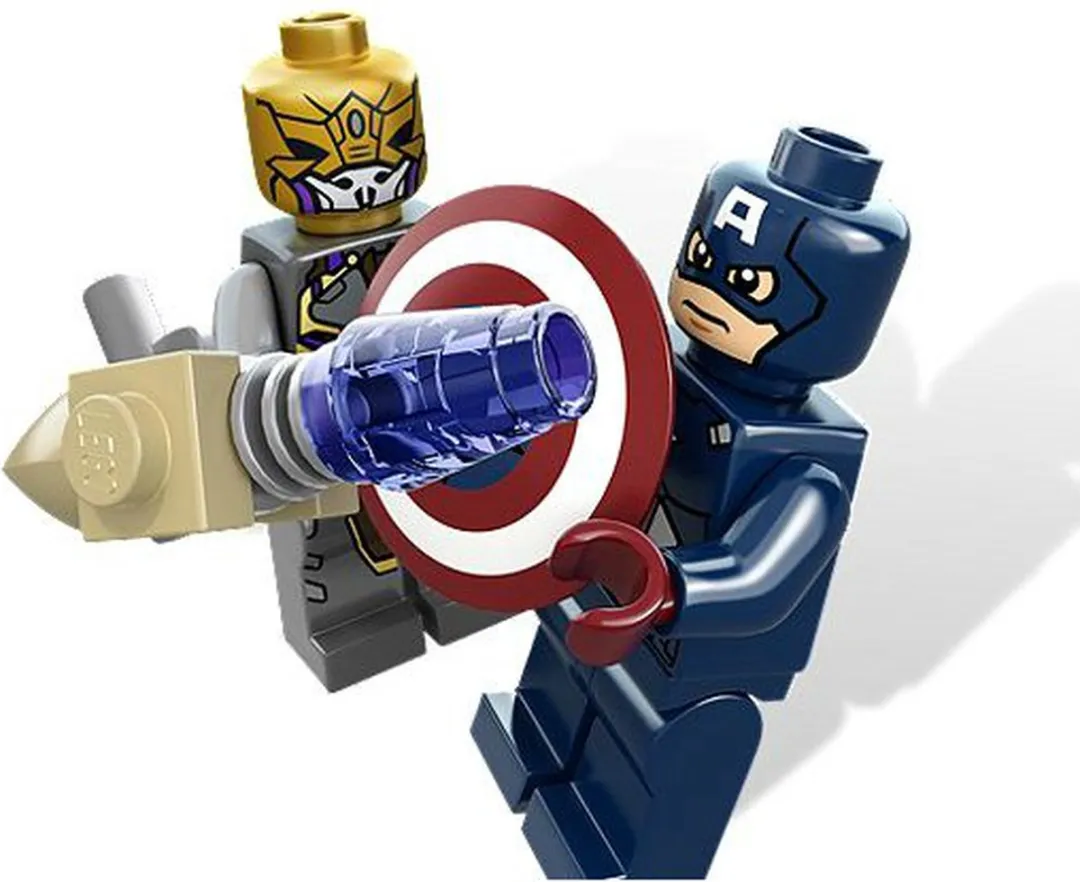 LEGO Super Heroes Captain America's Avenging Cycle 6865 - 72 Stukken