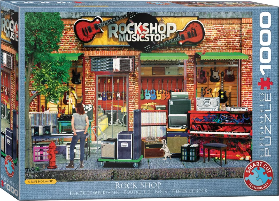 Eurographics Rockwinkel Paul Normand Legpuzzel 1000 Stuks - Meerkleurig