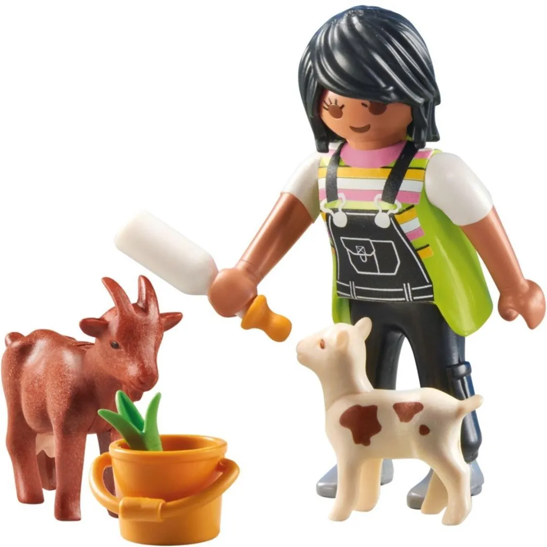 Playmobil Special Plus Vrouw met geiten 71759 - Multicolor