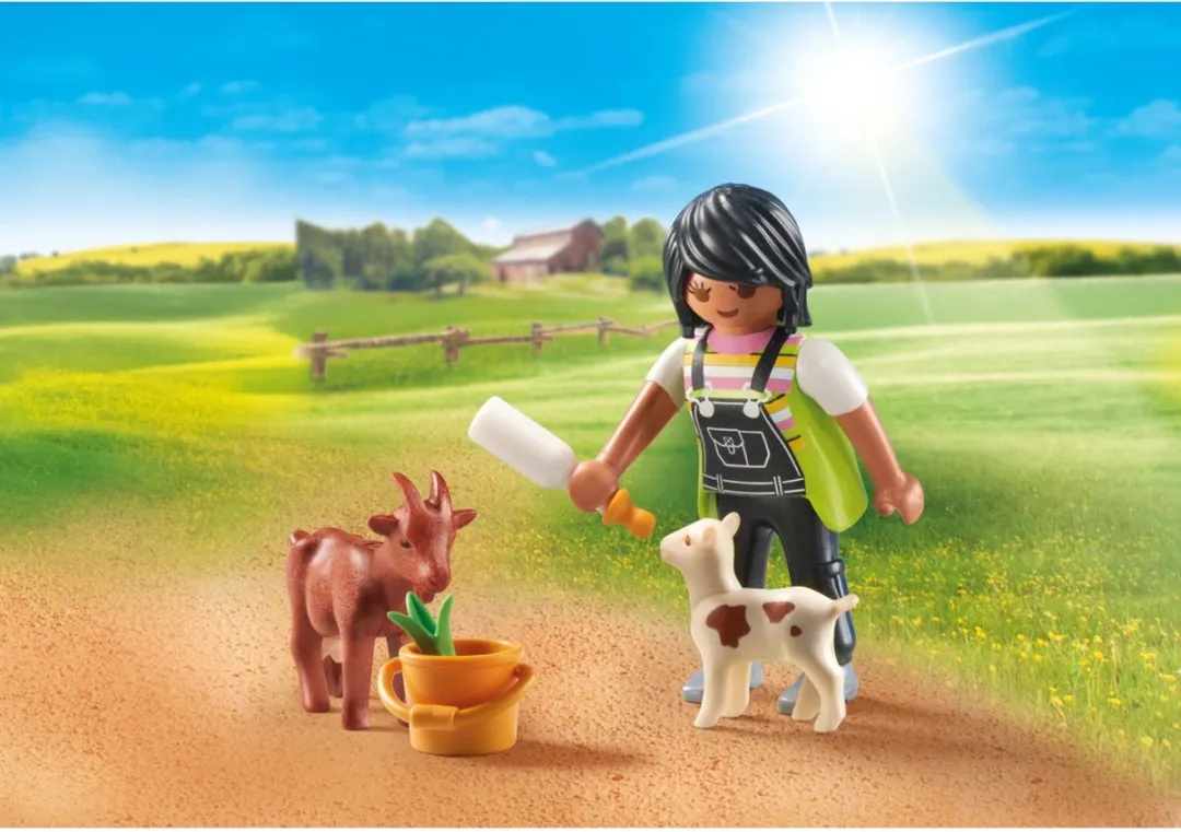 Playmobil Special Plus Vrouw met geiten 71759 - Multicolor