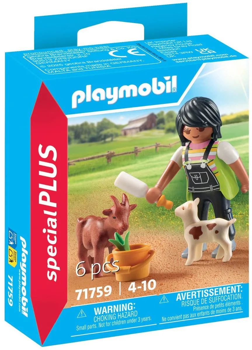 Playmobil Special Plus Vrouw met geiten 71759