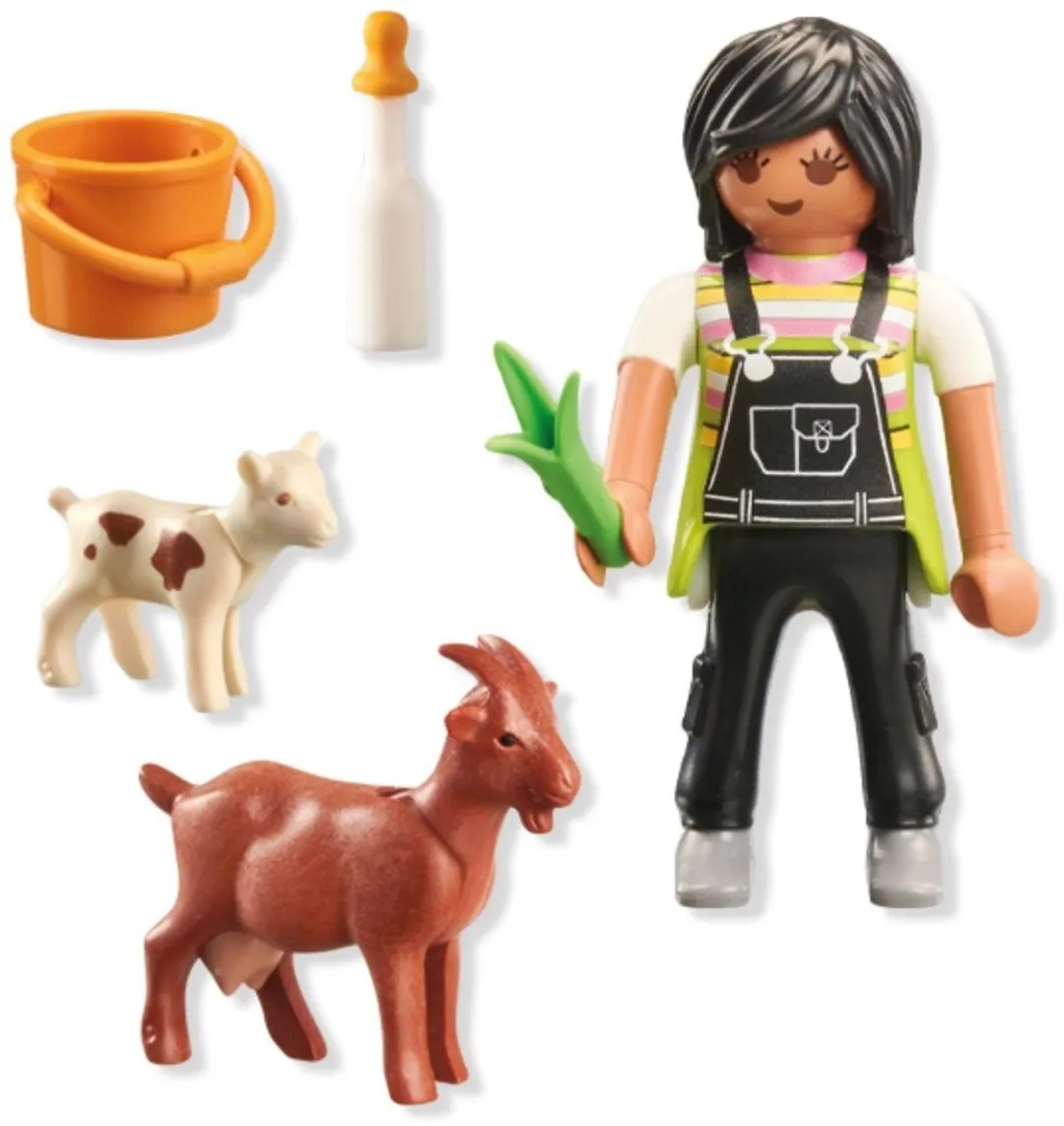 Playmobil Special Plus Vrouw met geiten 71759 - Multicolor