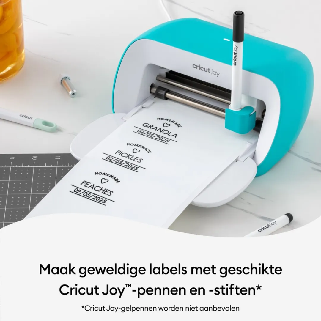Cricut Joy Smart Vinyl Removable Folie - 4 Stuks Transparant