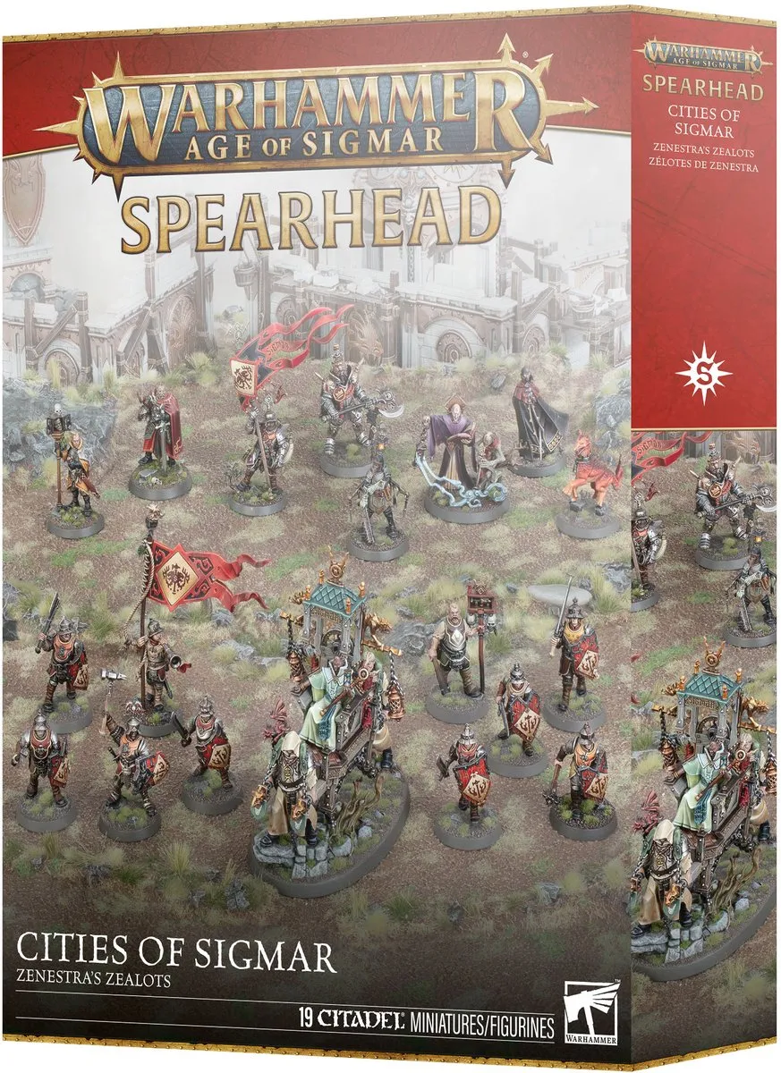 Games Workshop Spearhead Cities of Sigmar Zenestra's Zealots