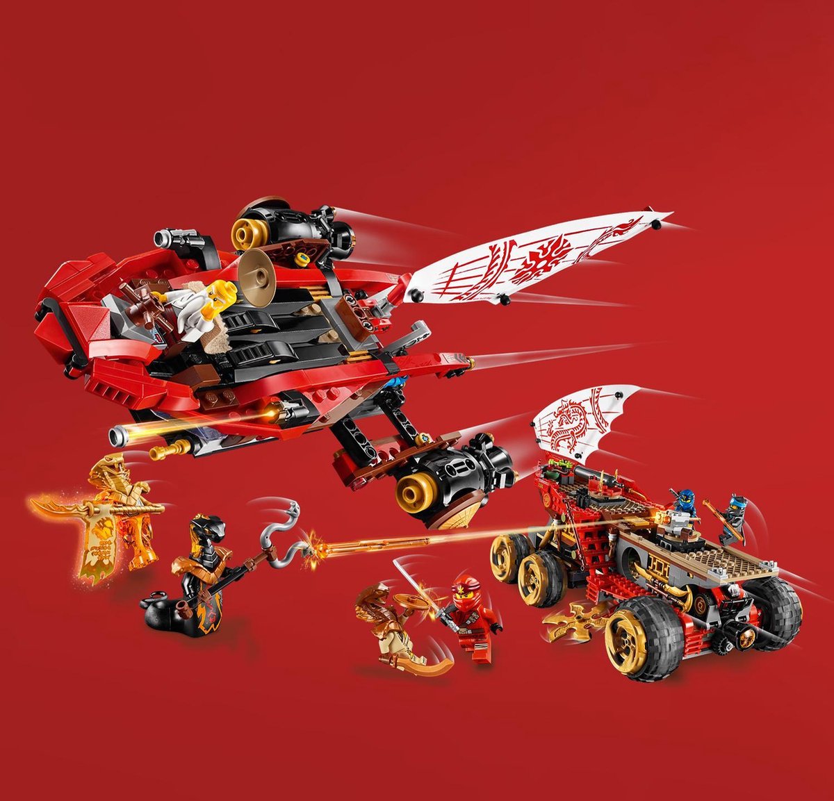 LEGO NINJAGO Landbounty - 70677