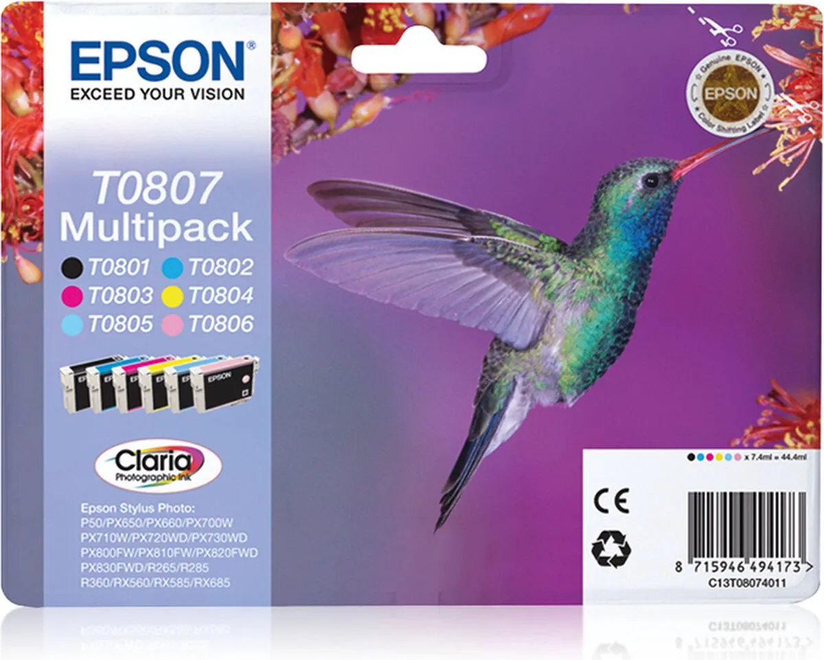 Epson C13T08074021 Inktcartridge