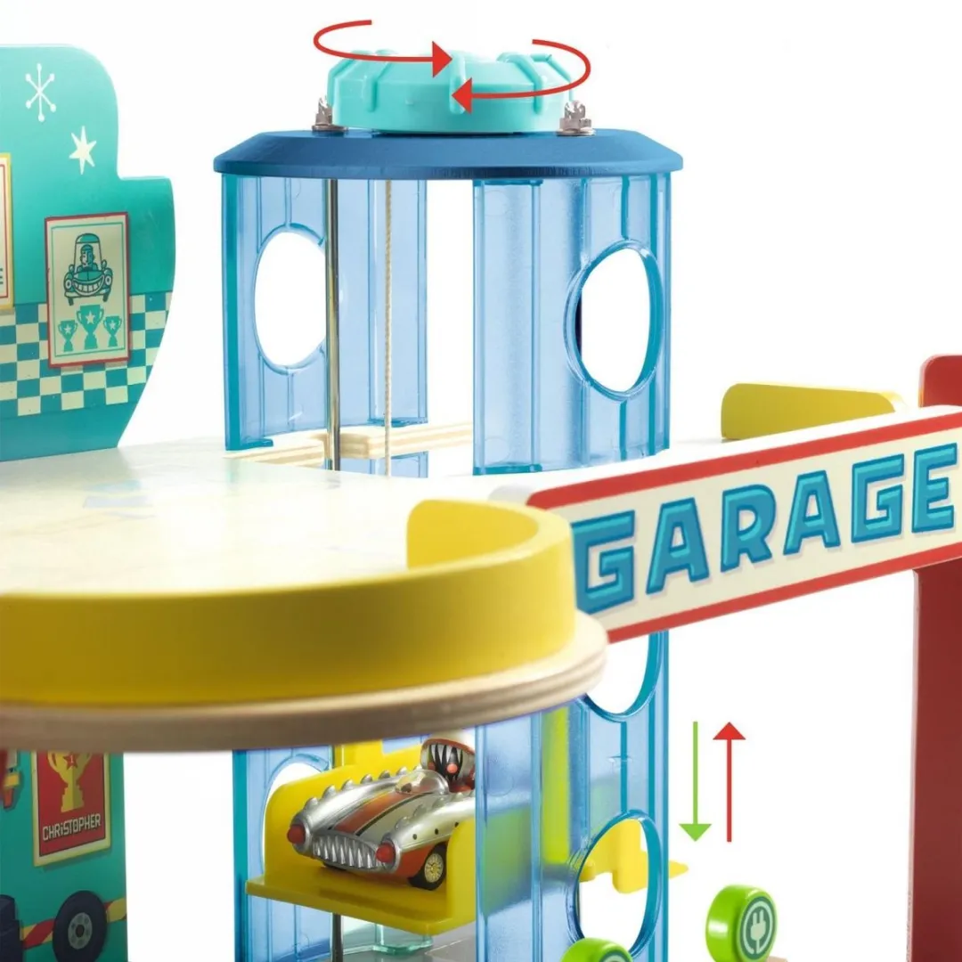 Djeco Crazy Motors Garage DJ05495 - Meerkleurig - afbeelding 4 van 6