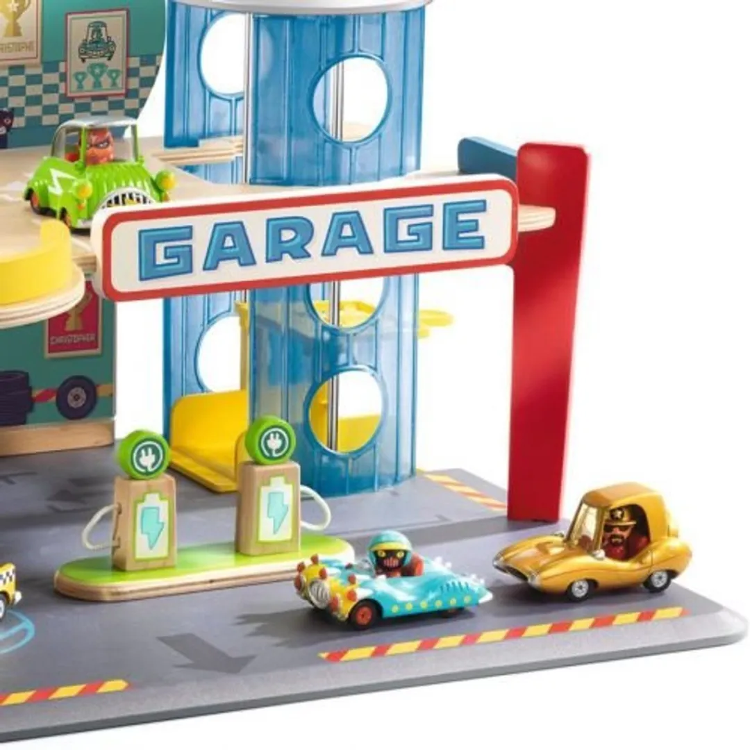 Djeco Crazy Motors Garage DJ05495 - Meerkleurig - afbeelding 6 van 6