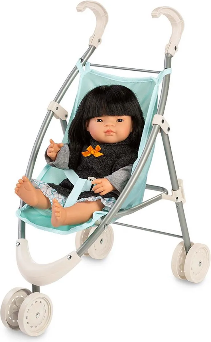 Miniland Poppenbuggy 52cm - Multicolor