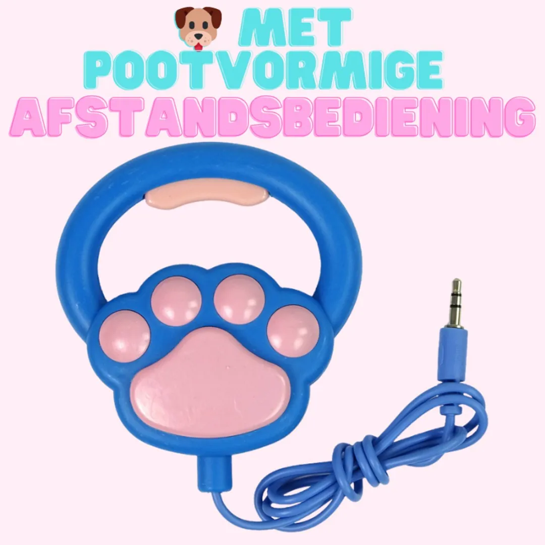 LEAN TOYS Interactieve Husky Speelgoedhond - Bruin