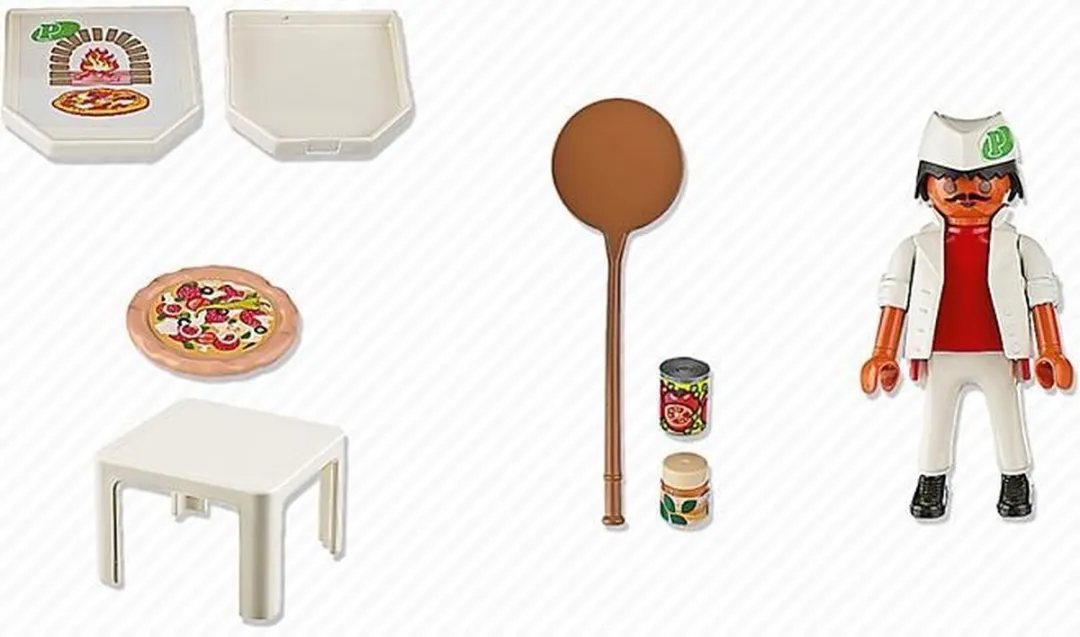 Playmobil Pizzaiolo 4766 - Pizzabakker Set