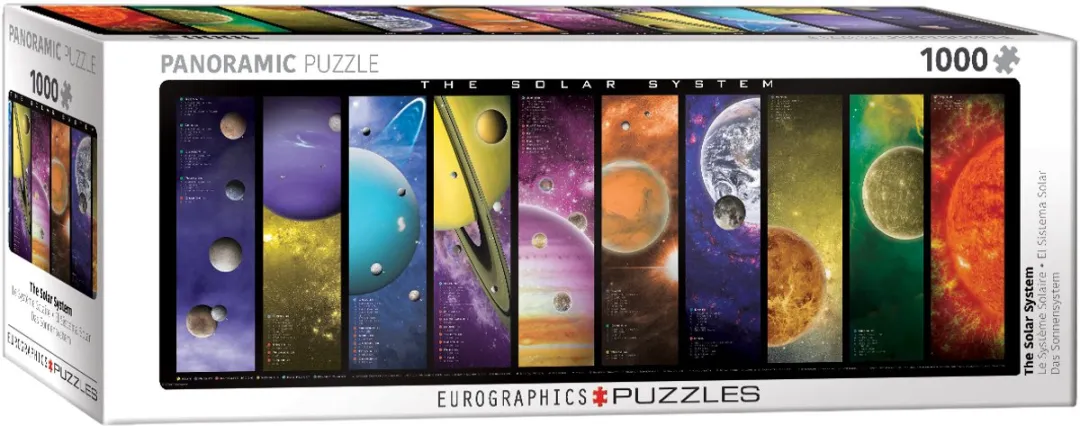 Eurographics Het Zonnenstelsel Legpuzzel 1000 Stuks