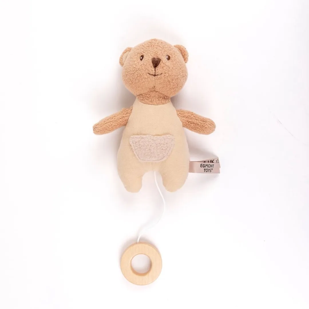Egmont Toys Lullaby Knuffel Muziekbeer 18cm - Meerkleurig