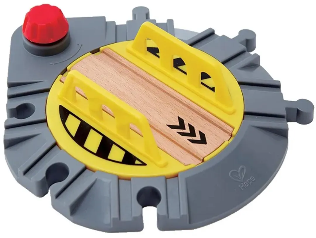 Hape Spoordraaischijf E3723 - Aanpasbaar - Veelkleurig