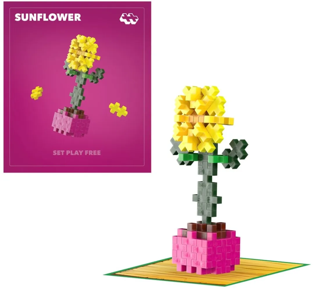 Plus-Plus Plant Pack Zonnebloem 4340