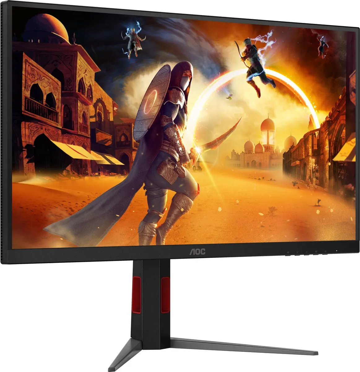AOC G4 U27G4XM Monitor 4K 27" - Zwart/Rood