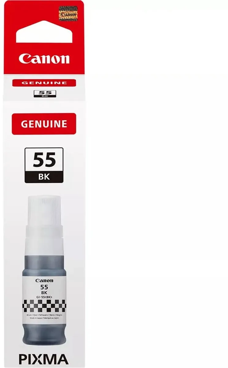 Canon GI-55 Navulinkt - 3000 Afdrukken - Zwart