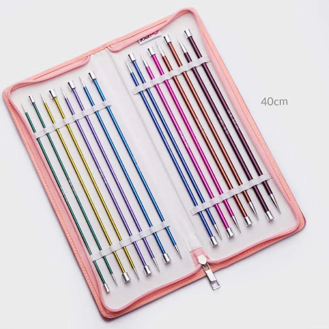 KnitPro Zing Breinaalden Set 2.50-6.00mm - 8 Paar - Multi