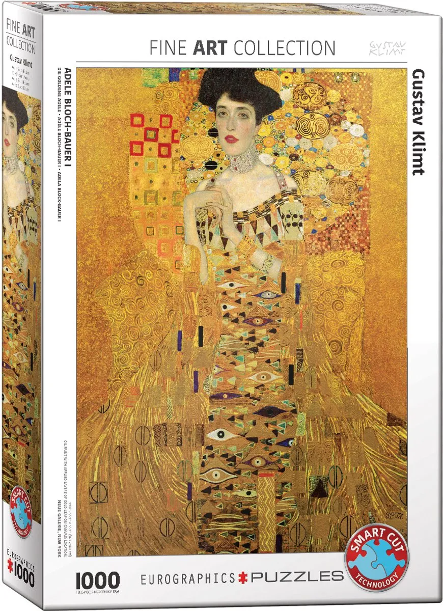 Eurographics Adele Bloch-Bauer I Gustav Klimt Legpuzzel 1000 Stuks