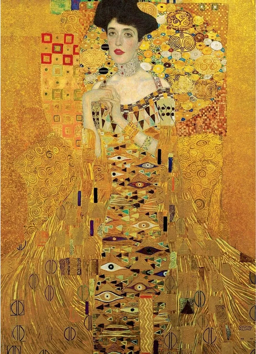 Eurographics Adele Bloch-Bauer I Gustav Klimt Legpuzzel 1000 Stuks - Fine Art