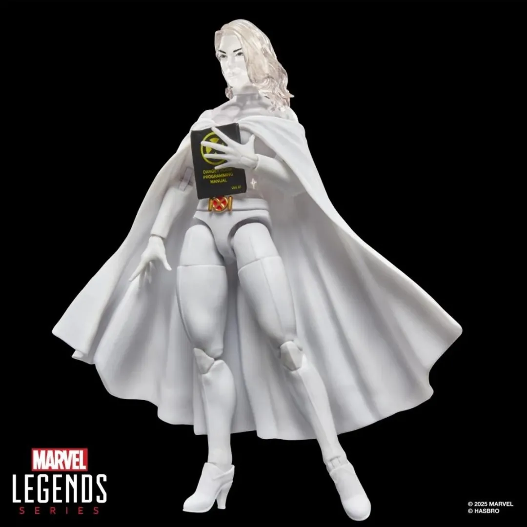 Hasbro Marvel Emma Frost Diamond Form Figure Legends 15cm - Transparant/Wit - afbeelding 6 van 6