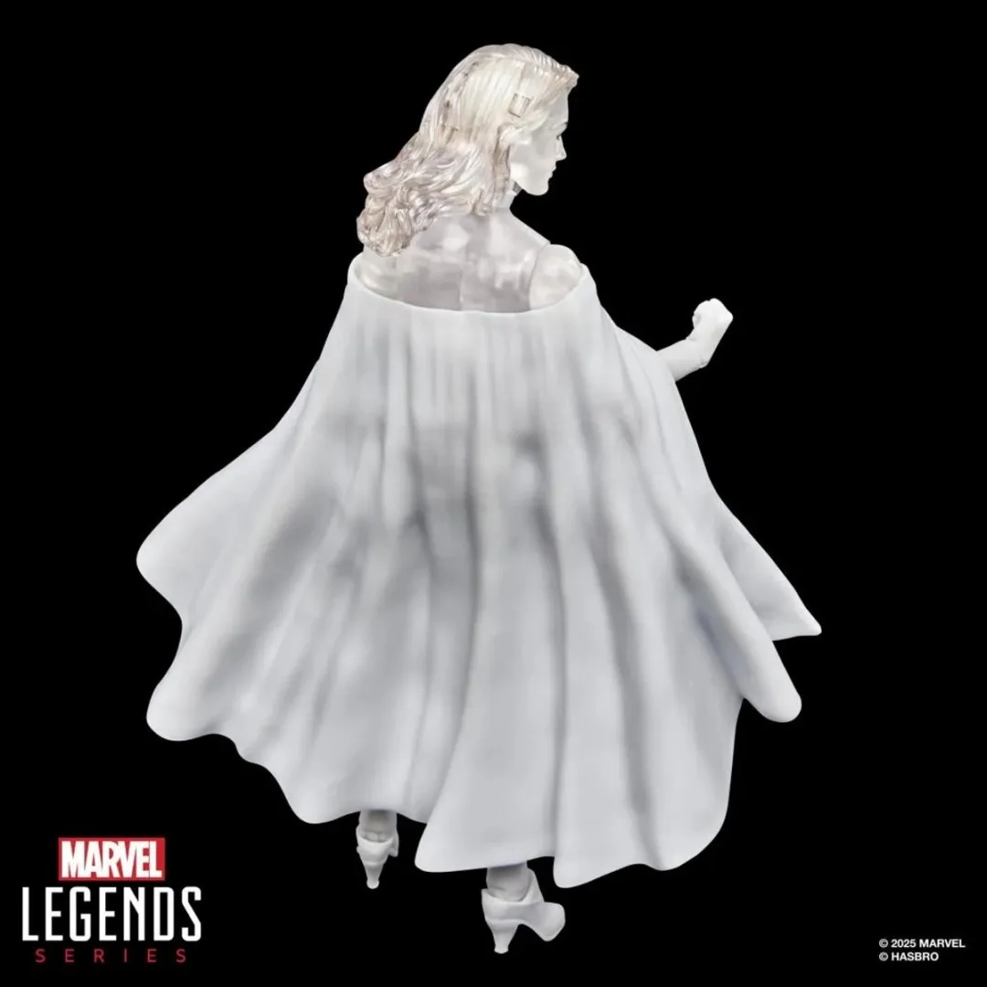 Hasbro Marvel Emma Frost Diamond Form Figure Legends 15cm - Transparant/Wit
