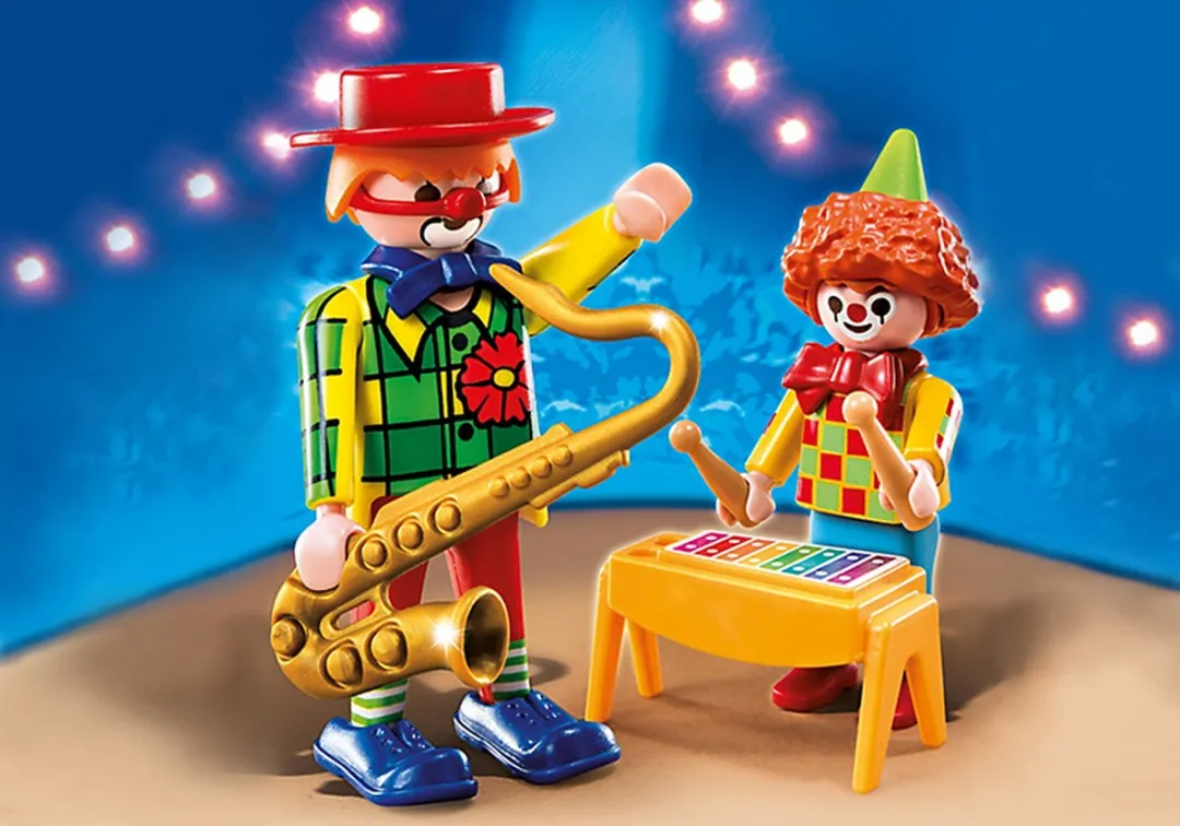 Playmobil Muzikale Clowns L4PC-00014300 - Multicolor