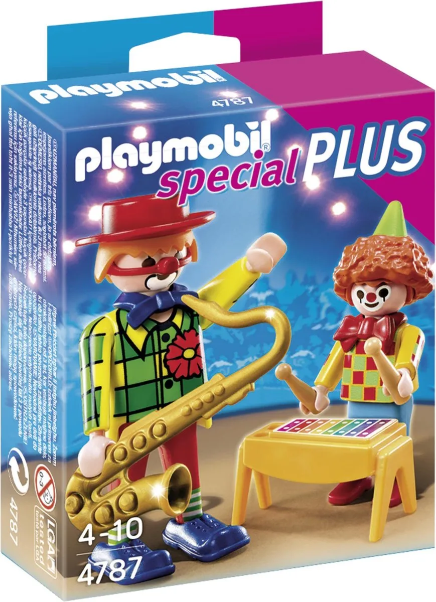 Playmobil Muzikale Clowns L4PC-00014300