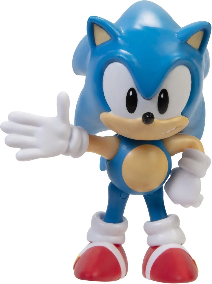 Sonic Jakks Figuren 6.5cm - 5 Stuks Blauw