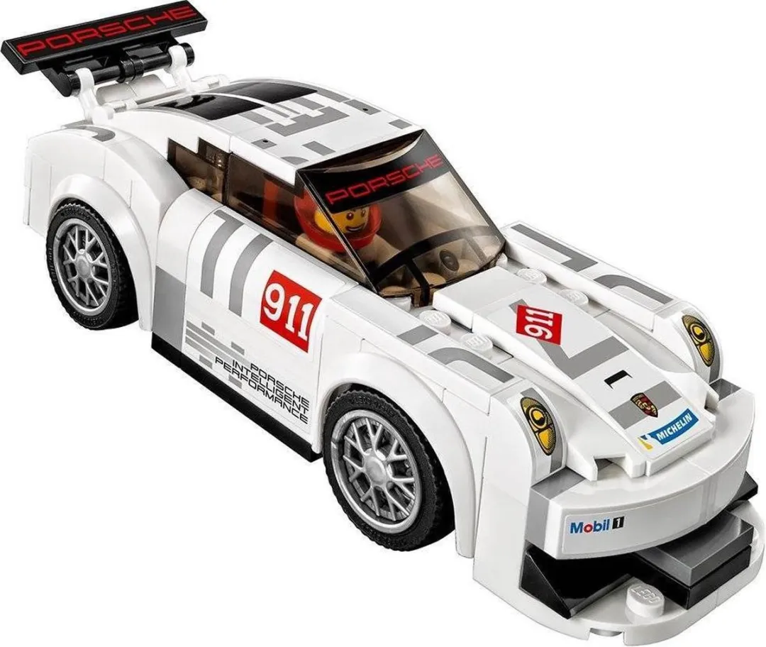 LEGO Porsche 911 GT 551 Stukken - 4 Minifiguren