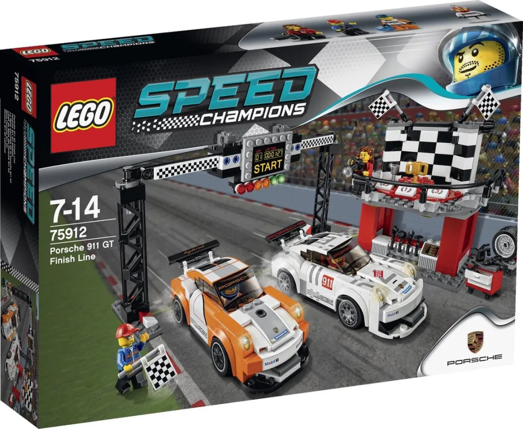 LEGO Porsche 911 GT 551 Stukken
