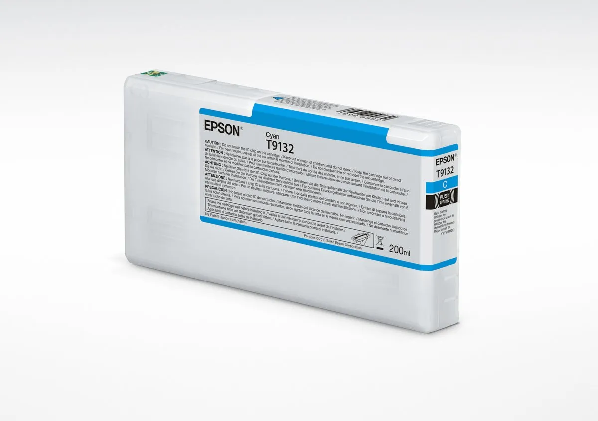 Epson T9132 Cyan C13T913200 Inktcartridge 200ml