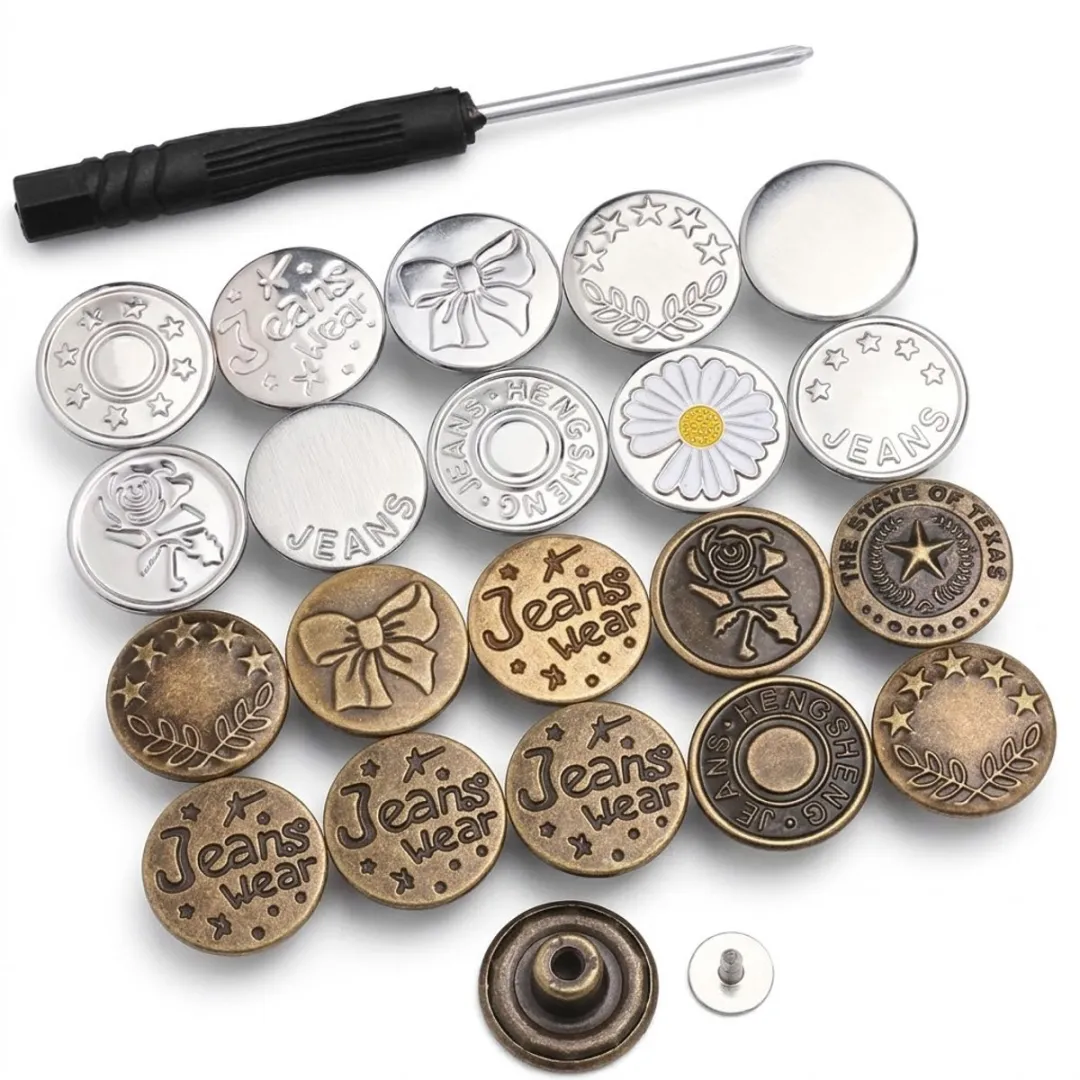 NUVEX Kledingknopen Set 25 Stuks