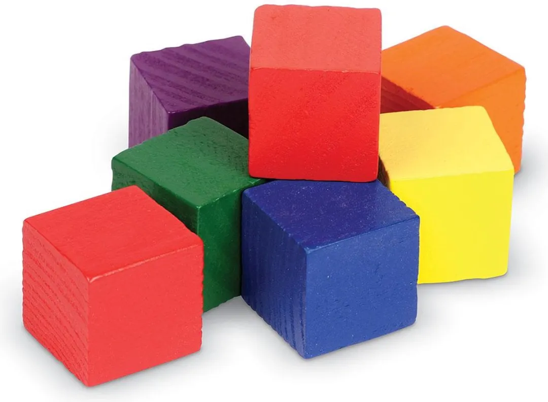 Learning Resources Houten Rekenblokjes 120 Stuks - LER0136 - Multicolor